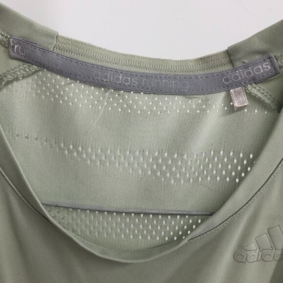 Adidas mint pastel green muscle tank laser cut back - Picture 3 of 13